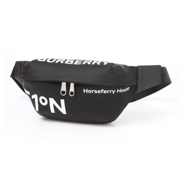 Burberry Nylon Sonny BumBag Black - Picture 1 of 9